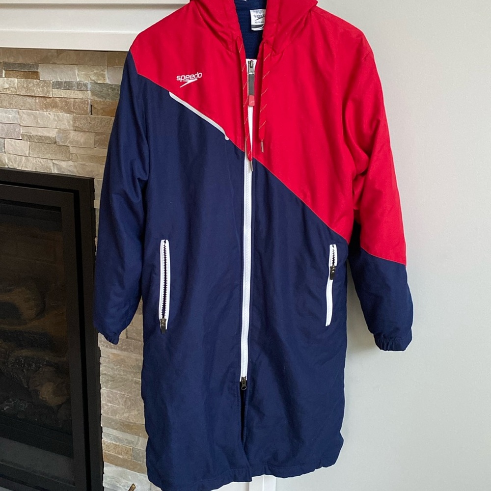 Speedo Unisex-Adult Parka Jacket Fleece Lined Team Colors